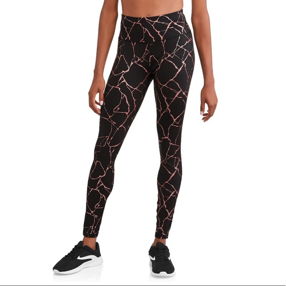 Rose Gold Workout Leggings